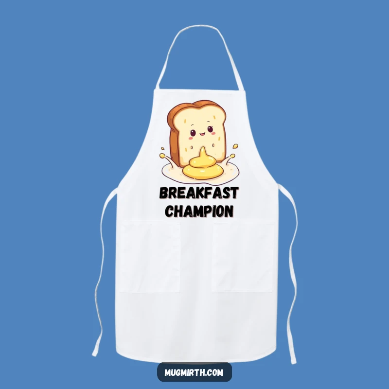 Funny Toast Butter Splash Apron: Hilarious Chef Wear for a Messy Good Time