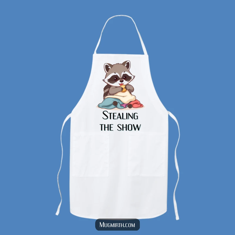 Funny Raccoon Kitchen Apron - Hilarious Chef Design, Perfect Funny Gift for Cooking Rascals