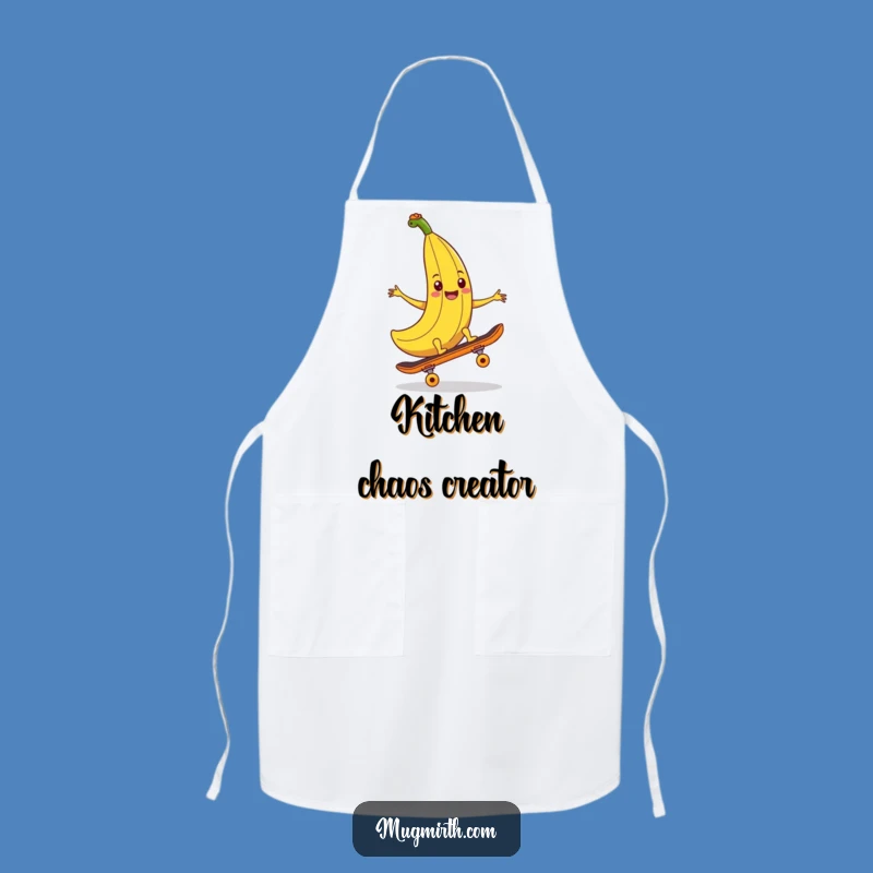 Funny Banana Peel Apron: Kitchen Pranks, Comedic Chef, Ideal Funny Gift