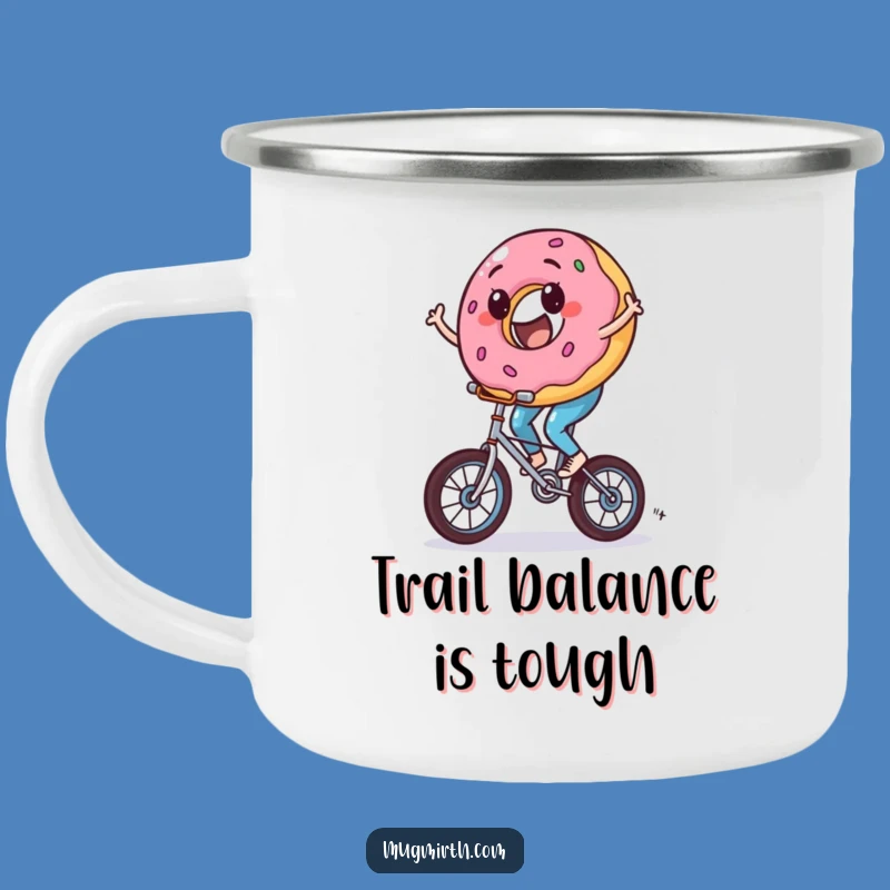 Funny Donut Unicycle Mug - Adventure with This Hilarious Rider!