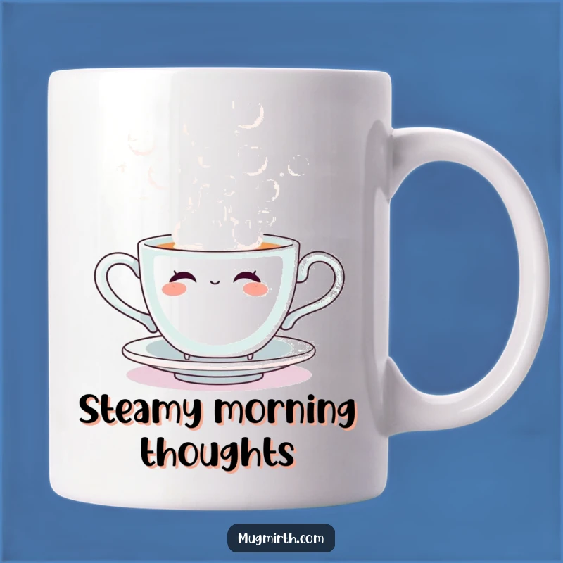 Funny Steam Bubble Teacup Mug: A Whimsical Brew Time Fun Gift