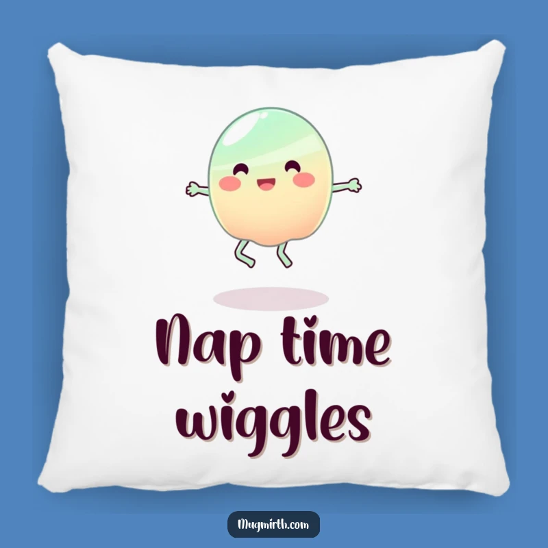 Funny Jelly Wobble Pillow - Soft & Squishy Home Decor, Wonderful Funny Gift for Comfy Laughs