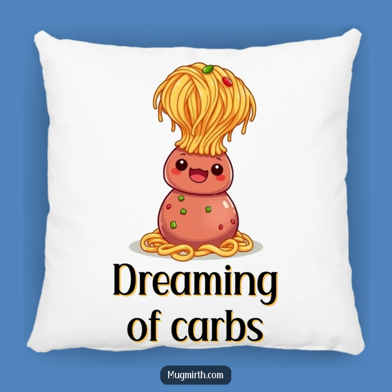 Funny Spaghetti Headstand Pillow: Cuddle Up with This Hilarious Pasta Companion