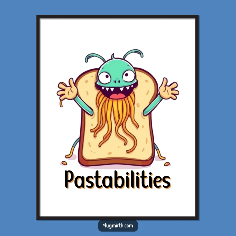 Funny Toast FSM Digital Art - Absurd Instant Decor