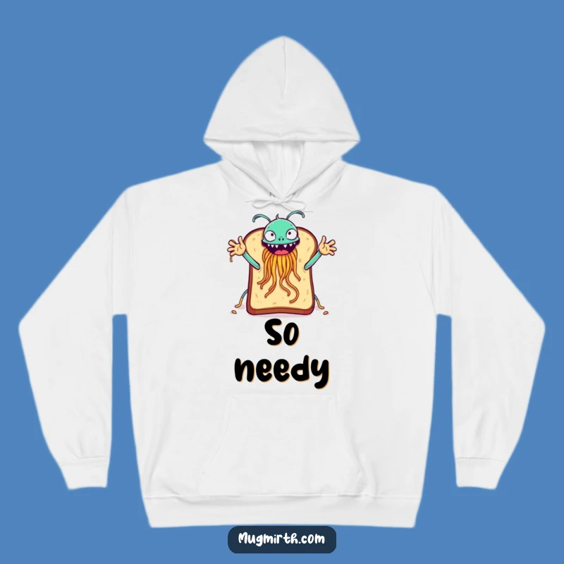 Funny Toast FSM Hoodie - Cozy Absurdity & Warmth Gift