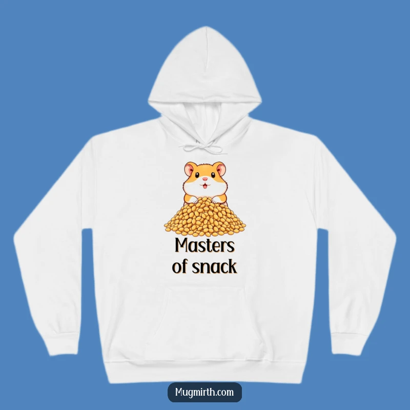 Funny Hamster Seed Hoodie: Cozy & Hilarious Wear for Hoarders