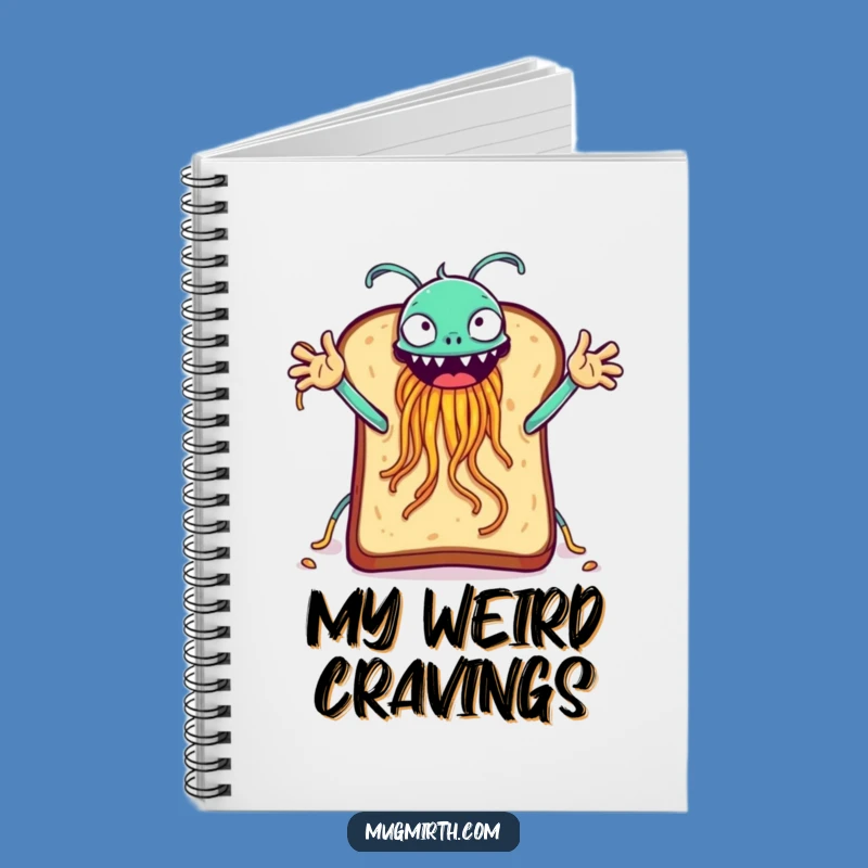 Funny Toast FSM Notebook - Journal Your Absurd Ideas